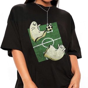 Ghosts Playing Football Sport T-shirt