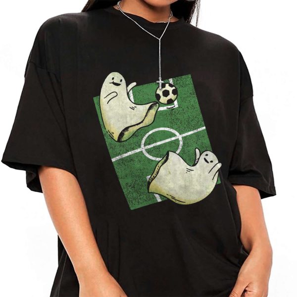 Ghosts Playing Football Sport T-shirt