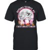 Ghosts nothing scares me I beat breast cancer Halloween shirt