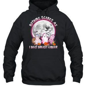 Ghosts nothing scares me I beat breast cancer Halloween shirt 4 Ghosts nothing scares me I beat breast cancer Halloween shirt 5