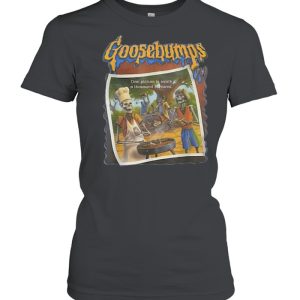 Goosebumps Logo and Characters beware of monsters halloween shirt