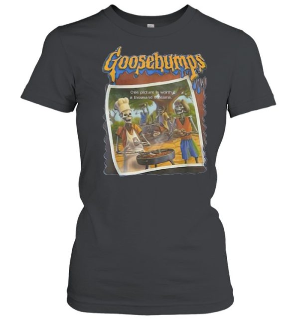 Goosebumps Logo and Characters beware of monsters halloween shirt