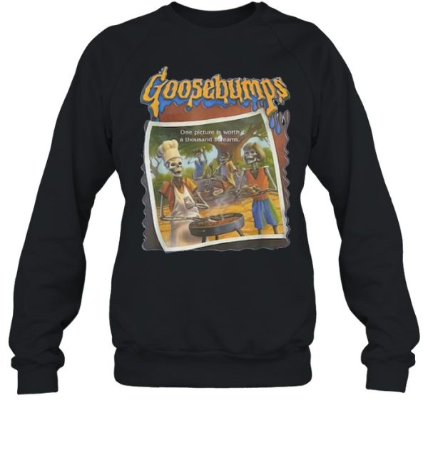 Goosebumps Logo and Characters beware of monsters halloween shirt