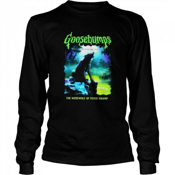 Goosebumps Nightmare Halloween Werewolf Fever Swamp shirt