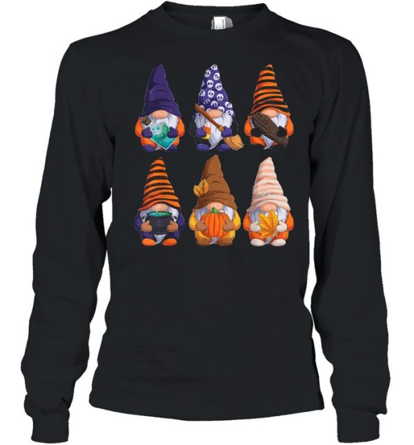 Halloween Gnomes Autumn Pumpkins Fall Holiday shirts