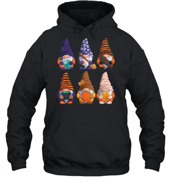 Halloween Gnomes Autumn Pumpkins Fall Holiday shirts