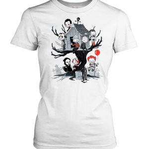 Halloween Horror Chibi – Horror treehouse happy halloween 2021 shirt