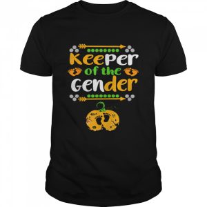 Halloween Keeper Of The Gender Reveal Baby Announcement shirt Halloween Keeper Of The Gender Reveal Baby Announcement shirt