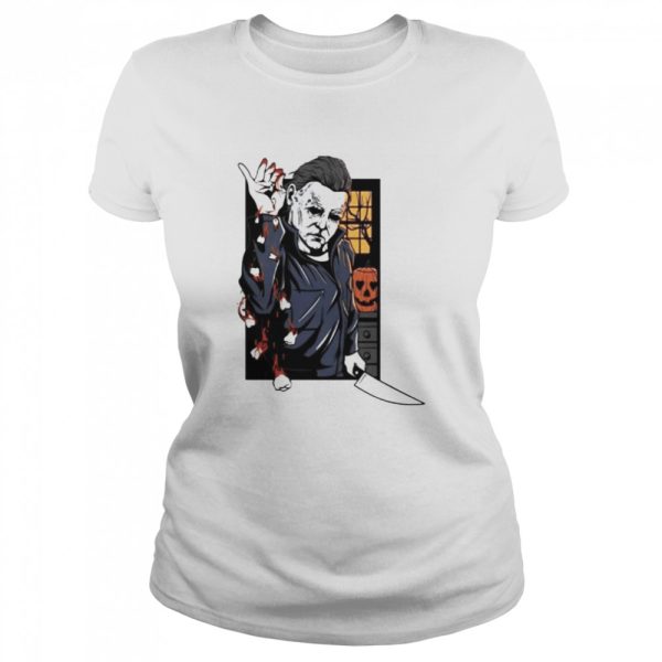 Halloween Michael Myers salt teeth shirt