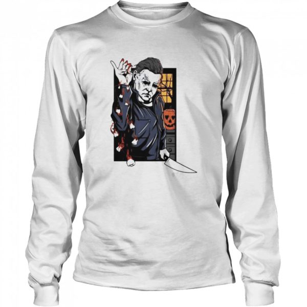 Halloween Michael Myers salt teeth shirt