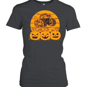 Halloween Pumpkin Monster Truck shirt