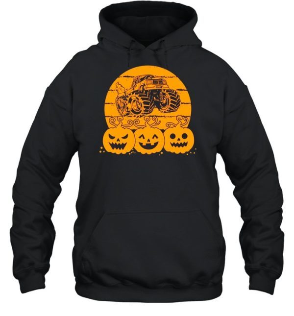 Halloween Pumpkin Monster Truck shirt