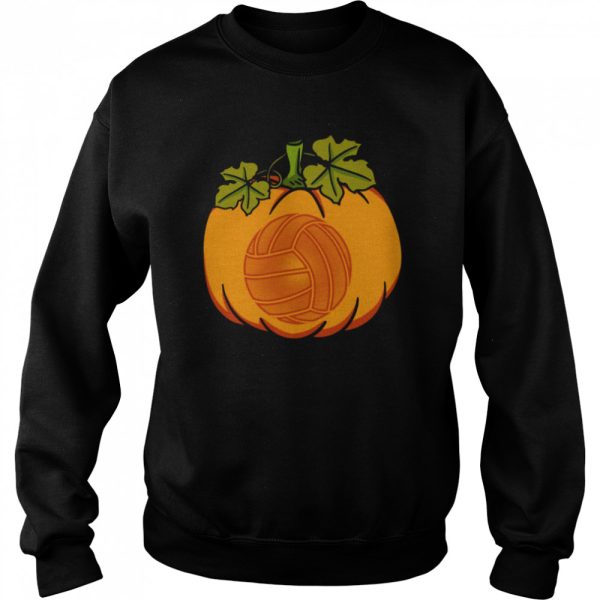 Halloween Pumpkin Volleyball Graphic shirt