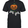 Halloween Video Game Controller Pumpkin shirt
