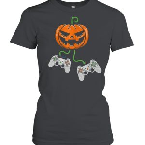 Halloween Video Game Controller Pumpkin shirt