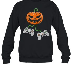 Halloween Video Game Controller Pumpkin shirt 4