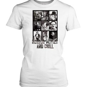 Halloween horror movies and chill shirt