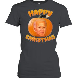Happy Christmas Pumpkin Joe Biden Halloween Shirt