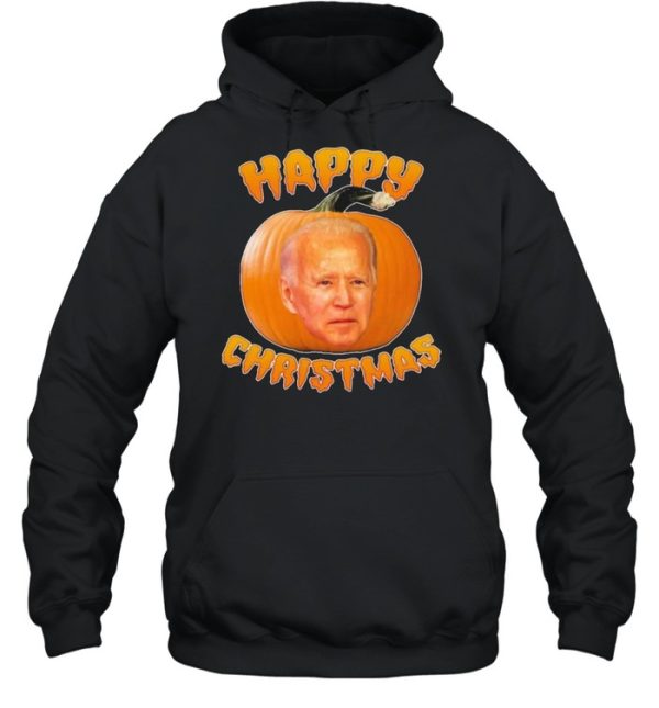 Happy Christmas Pumpkin Joe Biden Halloween Shirt