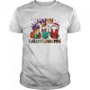 Happy Hallothanksmas Fall Coffee Happy Halloween 2022 T-Shirt