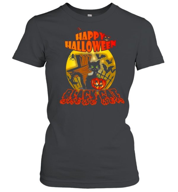 Happy Halloween Black Cat 2021 T-shirt