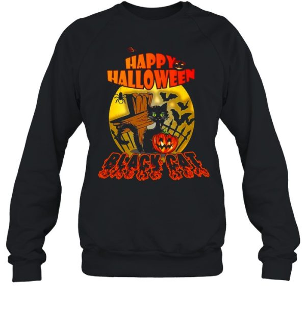 Happy Halloween Black Cat 2021 T-shirt