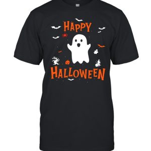 Happy Halloween Ghost Trick Or Treat Shirt