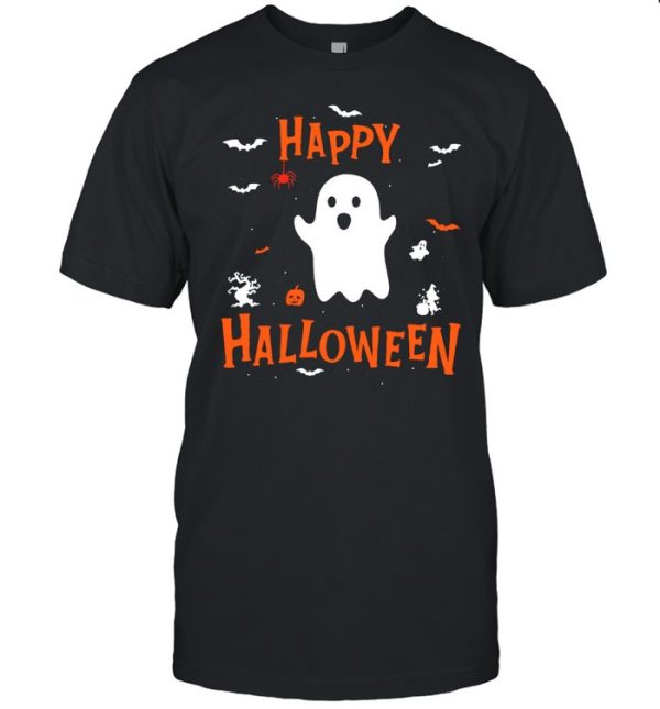 Happy Halloween Ghost Trick Or Treat Shirt