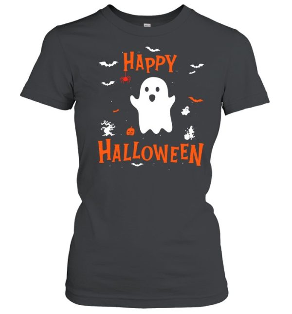 Happy Halloween Ghost Trick Or Treat Shirt