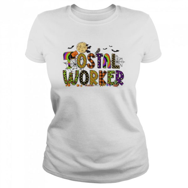 Happy Halloween Postal Worker Post Office shirt