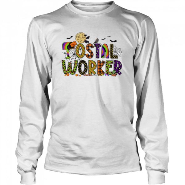 Happy Halloween Postal Worker Post Office shirt