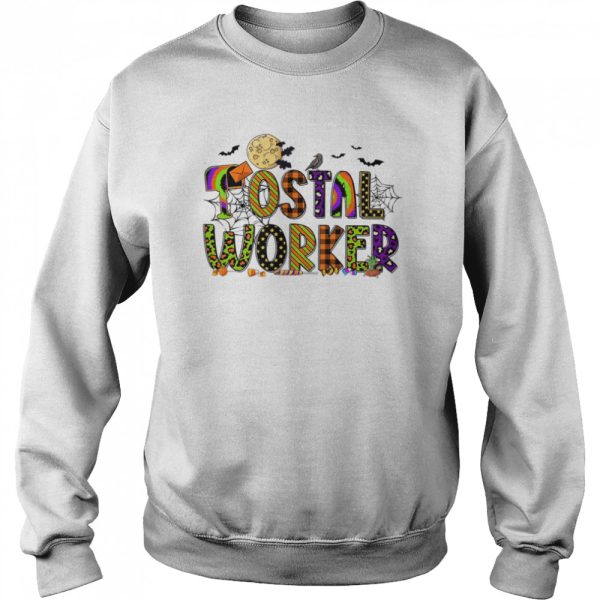 Happy Halloween Postal Worker Post Office shirt