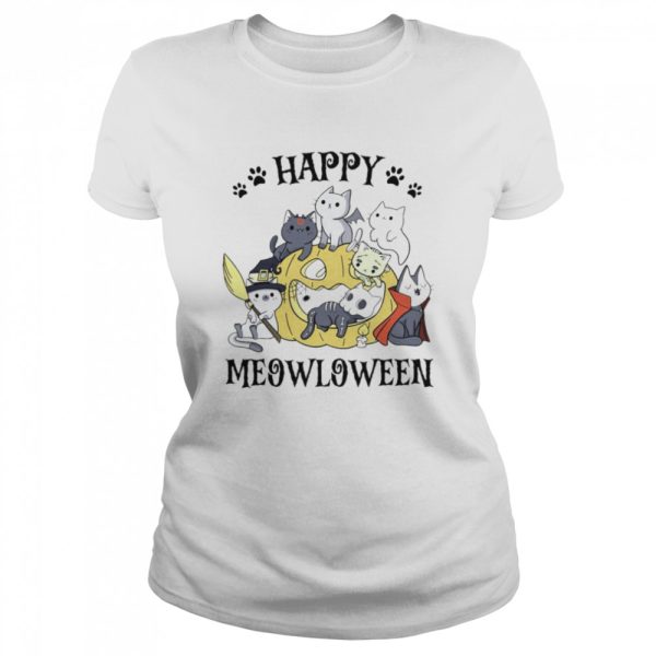 Happy Meowloween Halloween shirt