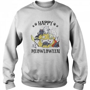Happy Meowloween Halloween shirt 3 Happy Meowloween Halloween shirt 4