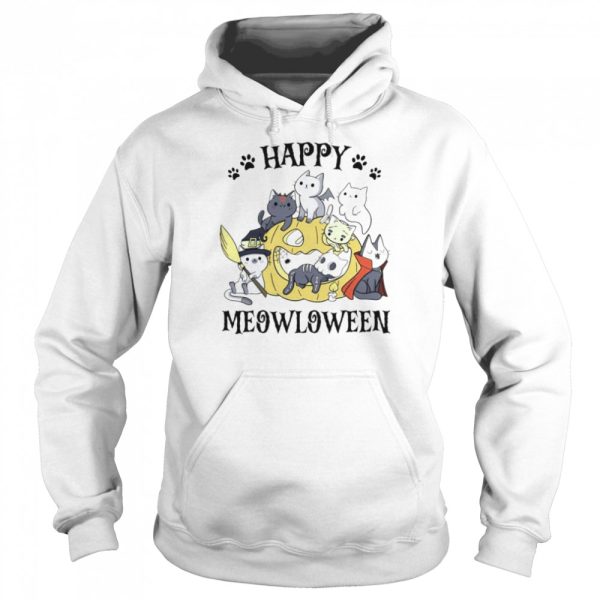 Happy Meowloween Halloween shirt