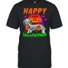 Happy halloween dachshund pumpkin shirt