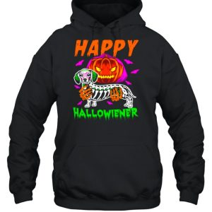 Happy halloween dachshund pumpkin shirt 5