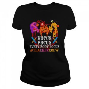 Hocus Pocus everybody focus teacher crew Halloween shirt 1 Hocus Pocus everybody focus teacher crew Halloween shirt 2