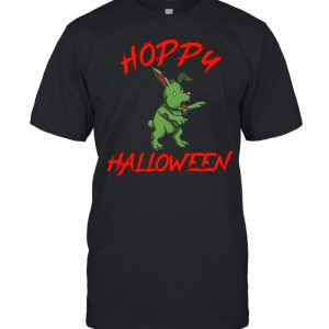 Hoppy Halloween From Your Favorite Brain Eating Rabbit T shirt 1