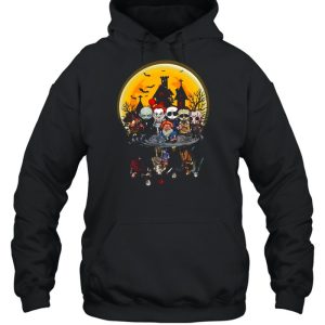 Horror Character Mirror Water Halloween Shirt 5