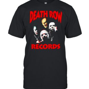 Horror Halloween death row records shirt