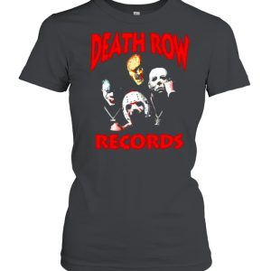 Horror Halloween death row records shirt