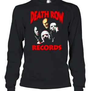 Horror Halloween death row records shirt 3