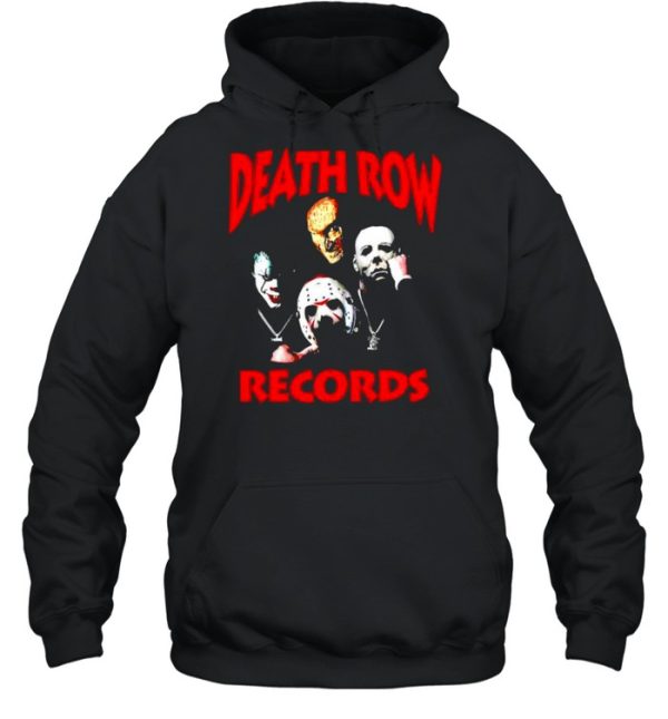 Horror Halloween death row records shirt