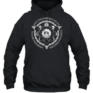 Horror Halloween into the darkness we go to lose our minds shirt 5