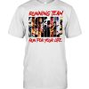 Horror Halloween running team run for your life shirt
