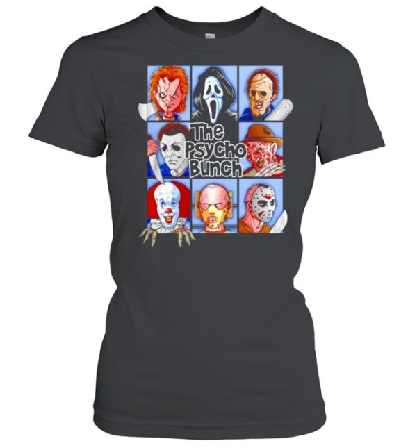 Horror Halloween the psycho bunch shirt