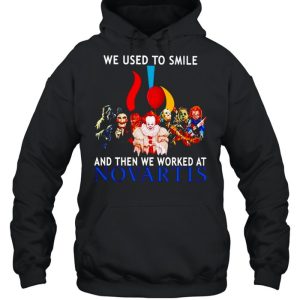 Horror Halloween we used to smile and then we worked at Novartis shirt 5