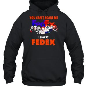 Horror Halloween you can’t scare me I work at FedEx shirt 4 Horror Halloween you can't scare me I work at FedEx shirt 5
