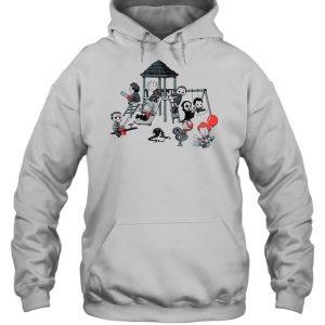 Horror Movie Chibi Friends Horror Park Playing Happy Halloween shirt 4 Horror Movie Chibi Friends Horror Park Playing Happy Halloween shirt 5